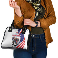 Custom United States Ice Hockey Go Champions Shoulder Handbag Team USA Eagle Mascot Style