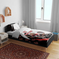 Custom Canada Ice Hockey Go Champions Bedding Set Team Canada Beaver Mascot Style