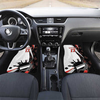 Custom Canada Ice Hockey Go Champions Car Mats Team Canada Beaver Mascot Style