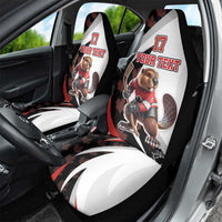 Custom Canada Ice Hockey Go Champions Car Seat Cover Team Canada Beaver Mascot Style