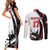 Custom Canada Ice Hockey Go Champions Couples Matching Short Sleeve Bodycon Dress and Long Sleeve Button Shirt Team Canada Beaver Mascot Style