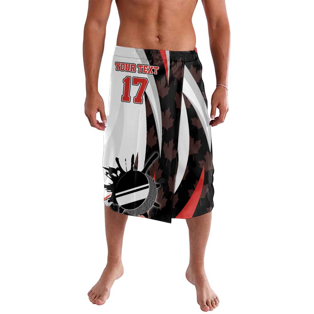 Custom Canada Ice Hockey Go Champions Lavalava Team Canada Beaver Mascot Style