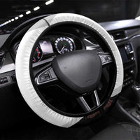 Canada Ice Hockey Go Champions Steering Wheel Cover Team Canada Beaver Mascot Style