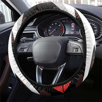 Canada Ice Hockey Go Champions Steering Wheel Cover Team Canada Beaver Mascot Style