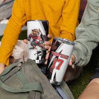 Custom Canada Ice Hockey Go Champions Tumbler Cup Team Canada Beaver Mascot Style