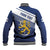 Personalized Finland One Nation One Culture Baseball Jacket A Crowned Lion with Flag