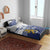 Personalized Finland One Nation One Culture Bedding Set A Crowned Lion with Flag