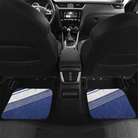 Personalized Finland One Nation One Culture Car Mats A Crowned Lion with Flag