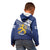 Personalized Finland One Nation One Culture Kid Hoodie A Crowned Lion with Flag