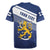 Personalized Finland One Nation One Culture Rugby Jersey A Crowned Lion with Flag