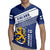 Personalized Finland One Nation One Culture Rugby Jersey A Crowned Lion with Flag