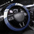 Finland One Nation One Culture Steering Wheel Cover A Crowned Lion with Flag