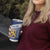 Personalized Finland One Nation One Culture Tumbler Cup A Crowned Lion with Flag