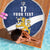 Custom Finland Football We are Champions Beach Blanket Huuhkajat with Finnish Folk Paterns