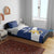 Custom Finland Football We are Champions Bedding Set Huuhkajat with Finnish Folk Paterns