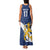 Custom Finland Football We are Champions Family Matching Tank Maxi Dress and Hawaiian Shirt Huuhkajat with Finnish Folk Paterns