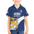 Custom Finland Football We are Champions Kid Hawaiian Shirt Huuhkajat with Finnish Folk Paterns