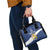 Custom Finland Football We are Champions Shoulder Handbag Huuhkajat with Finnish Folk Paterns