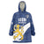 Custom Finland Football We are Champions Wearable Blanket Hoodie Huuhkajat with Finnish Folk Paterns