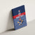 Custom France Football Canvas Wall Art Blue Gallic Rooster Mascot