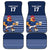 Custom France Football Car Mats Blue Gallic Rooster Mascot