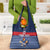 Custom France Football Grocery Bag Blue Gallic Rooster Mascot