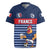 Custom France Football Rugby Jersey Blue Gallic Rooster Mascot