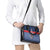 Custom France Football Shoulder Handbag Blue Gallic Rooster Mascot