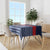 Custom France Football Tablecloth Blue Gallic Rooster Mascot