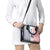 Custom France Football Shoulder Handbag White Gallic Rooster Mascot