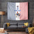Custom France Football Tapestry White Gallic Rooster Mascot