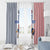 Custom France Football Window Curtain White Gallic Rooster Mascot