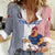 Custom France Football Women Casual Shirt White Gallic Rooster Mascot