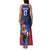 France Rugby Custom Family Matching Tank Maxi Dress and Hawaiian Shirt Come on Les Bleus Blue Style