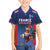 France Rugby Custom Kid Hawaiian Shirt Come on Les Bleus Blue Style