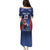 France Rugby Custom Puletasi Come on Les Bleus Blue Style