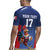 France Rugby Custom Rugby Jersey Come on Les Bleus Blue Style