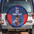 France Rugby Custom Spare Tire Cover Come on Les Bleus Blue Style
