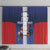 France Rugby Custom Window Curtain Come on Les Bleus Blue Style