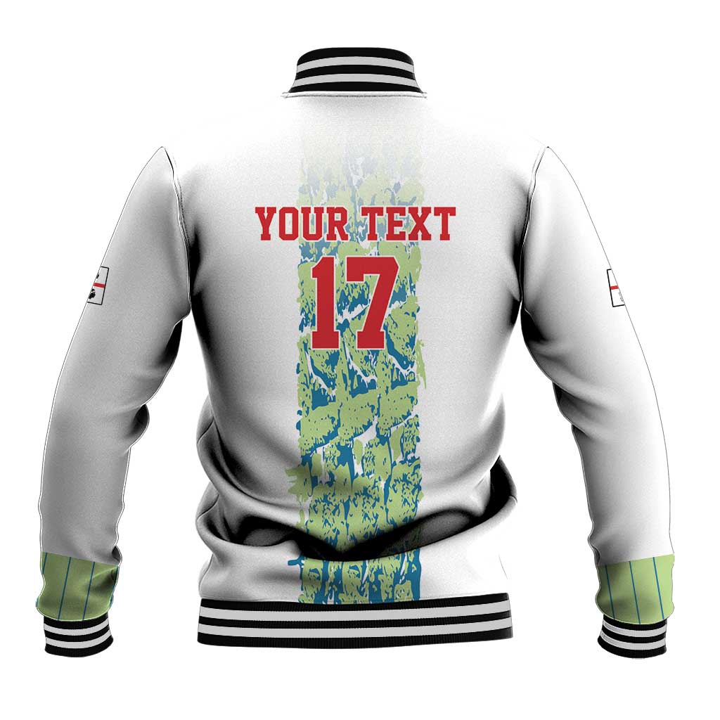 Custom Sardinia Football Baseball Jacket Sardigna Sporty Style