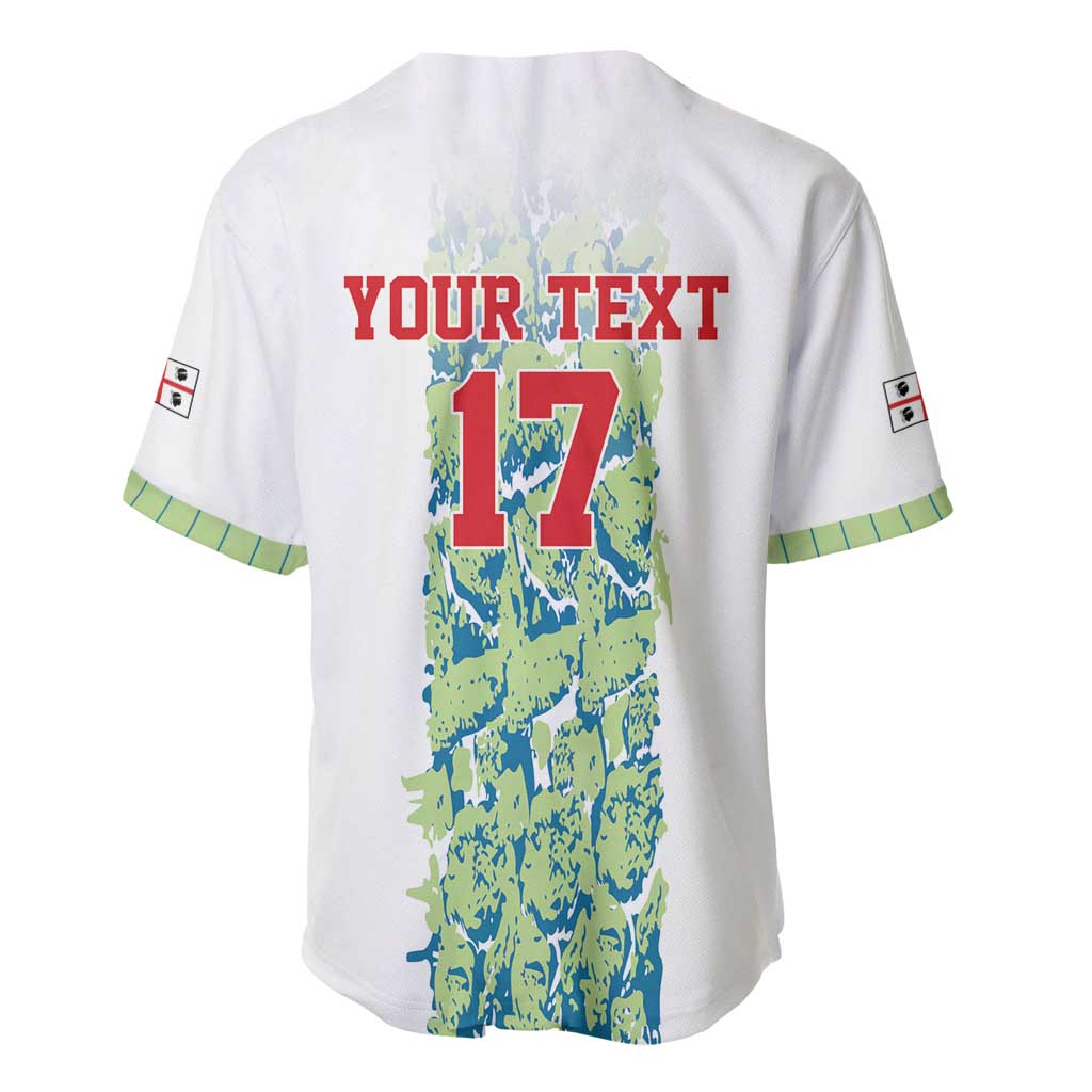 Custom Sardinia Football Baseball Jersey Sardigna Sporty Style