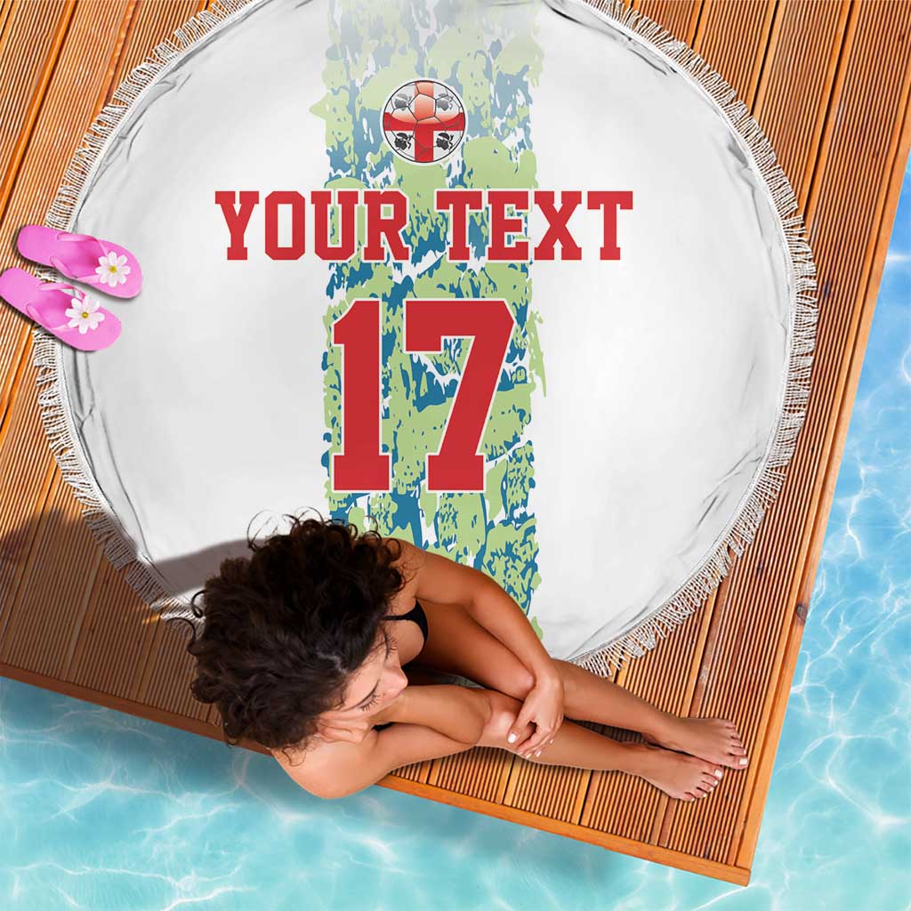 Custom Sardinia Football Beach Blanket Sardigna Sporty Style