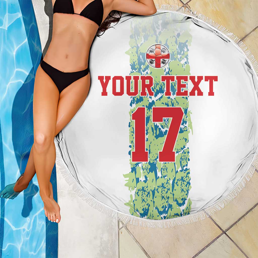 Custom Sardinia Football Beach Blanket Sardigna Sporty Style