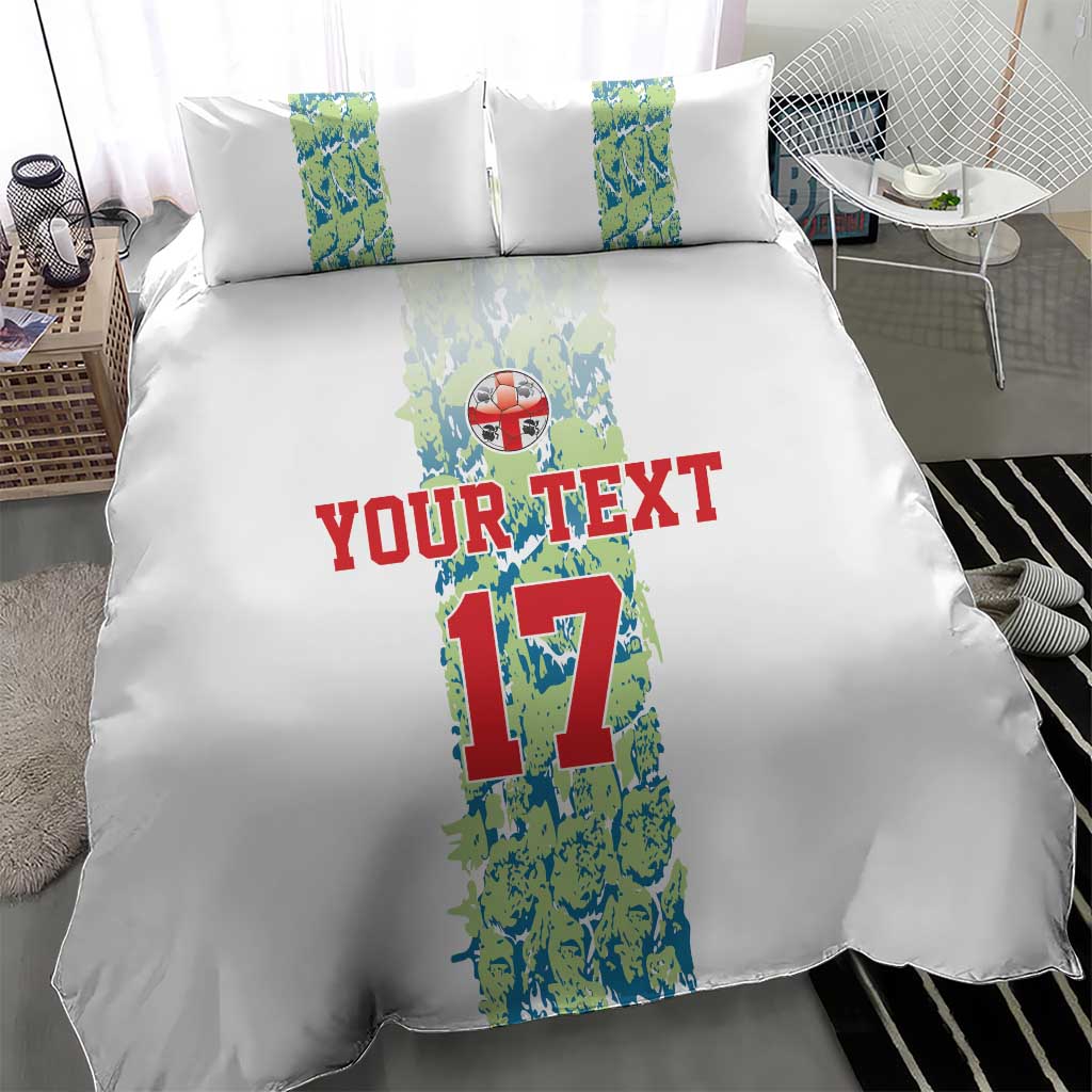 Custom Sardinia Football Bedding Set Sardigna Sporty Style