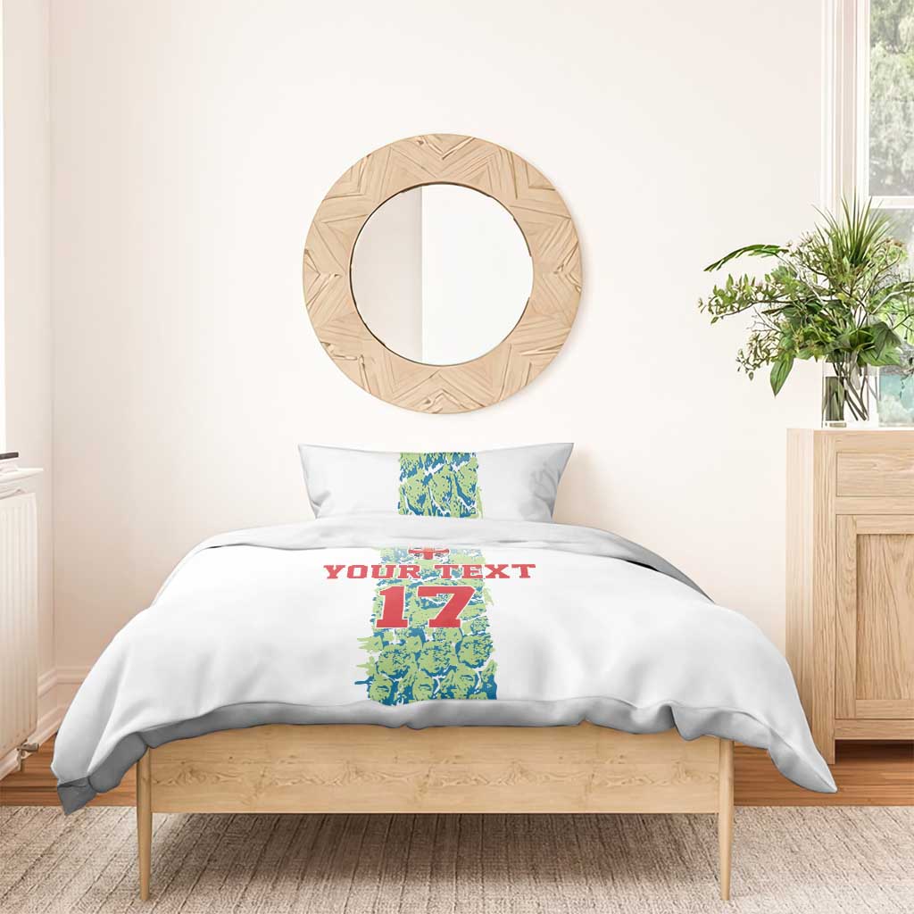 Custom Sardinia Football Bedding Set Sardigna Sporty Style