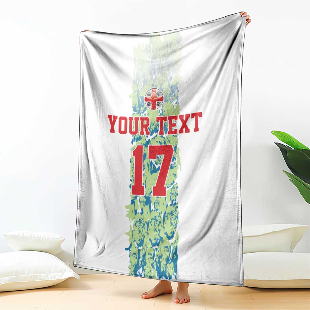 Custom Sardinia Football Blanket Sardigna Sporty Style