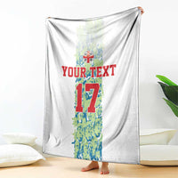 Custom Sardinia Football Blanket Sardigna Sporty Style