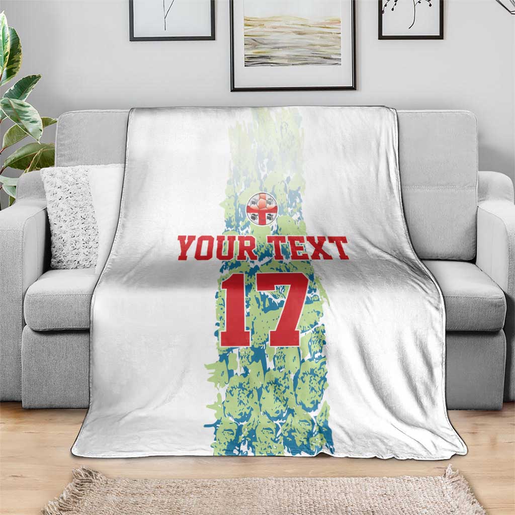 Custom Sardinia Football Blanket Sardigna Sporty Style