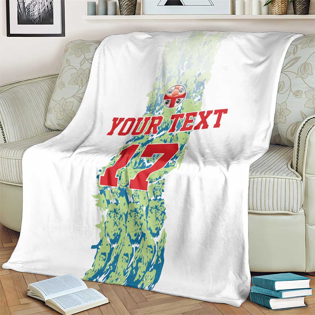 Custom Sardinia Football Blanket Sardigna Sporty Style