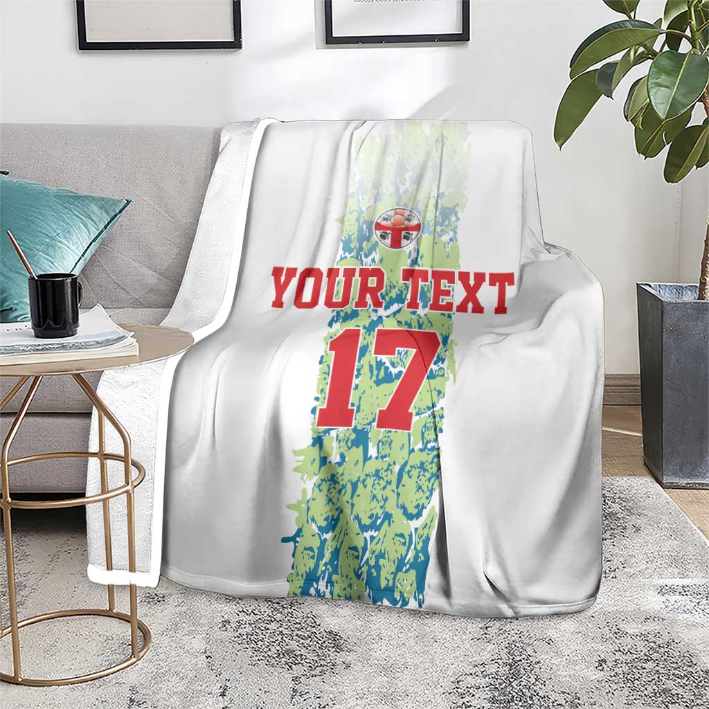 Custom Sardinia Football Blanket Sardigna Sporty Style